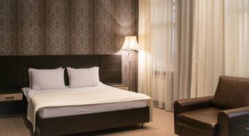 Двухместный номер бизнес-класса с 1 кроватью в Гостинице Kristall Hotel